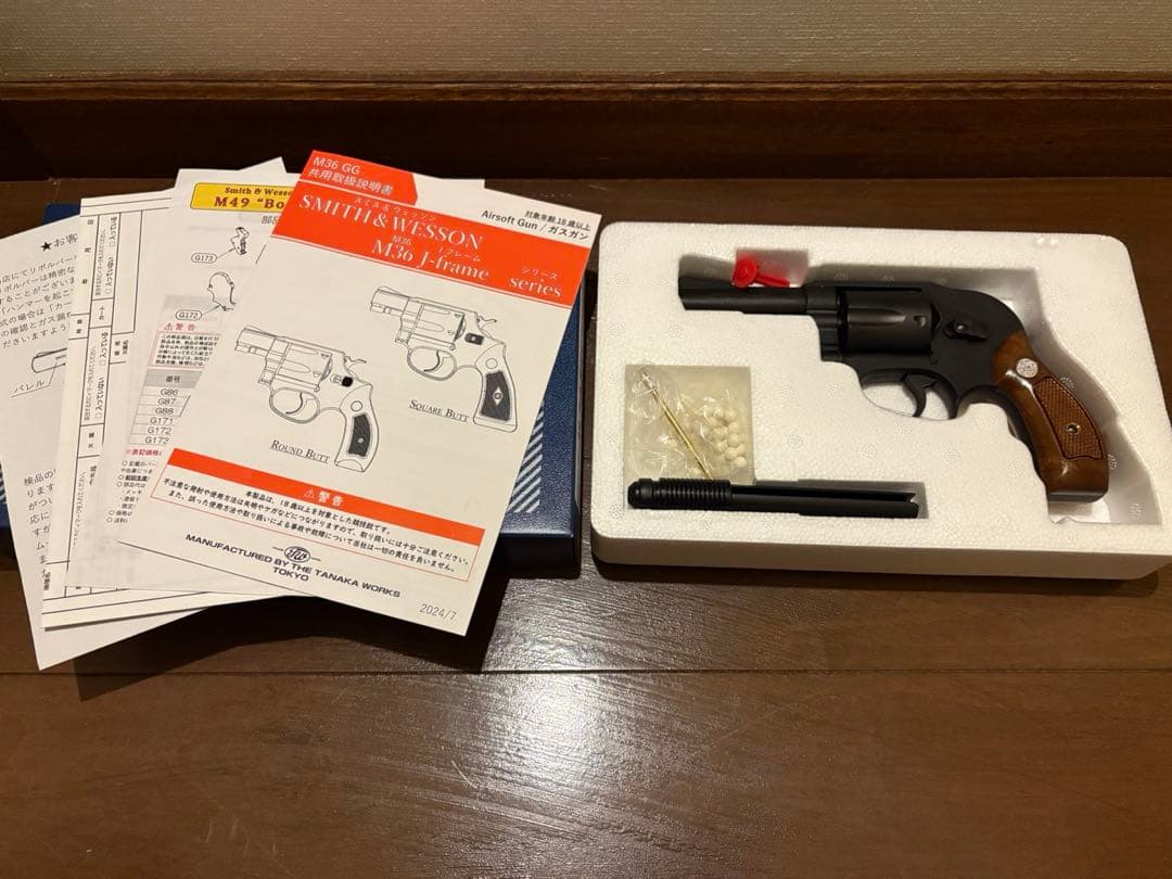 TANAKA works s&w M36 j-series リボルバー