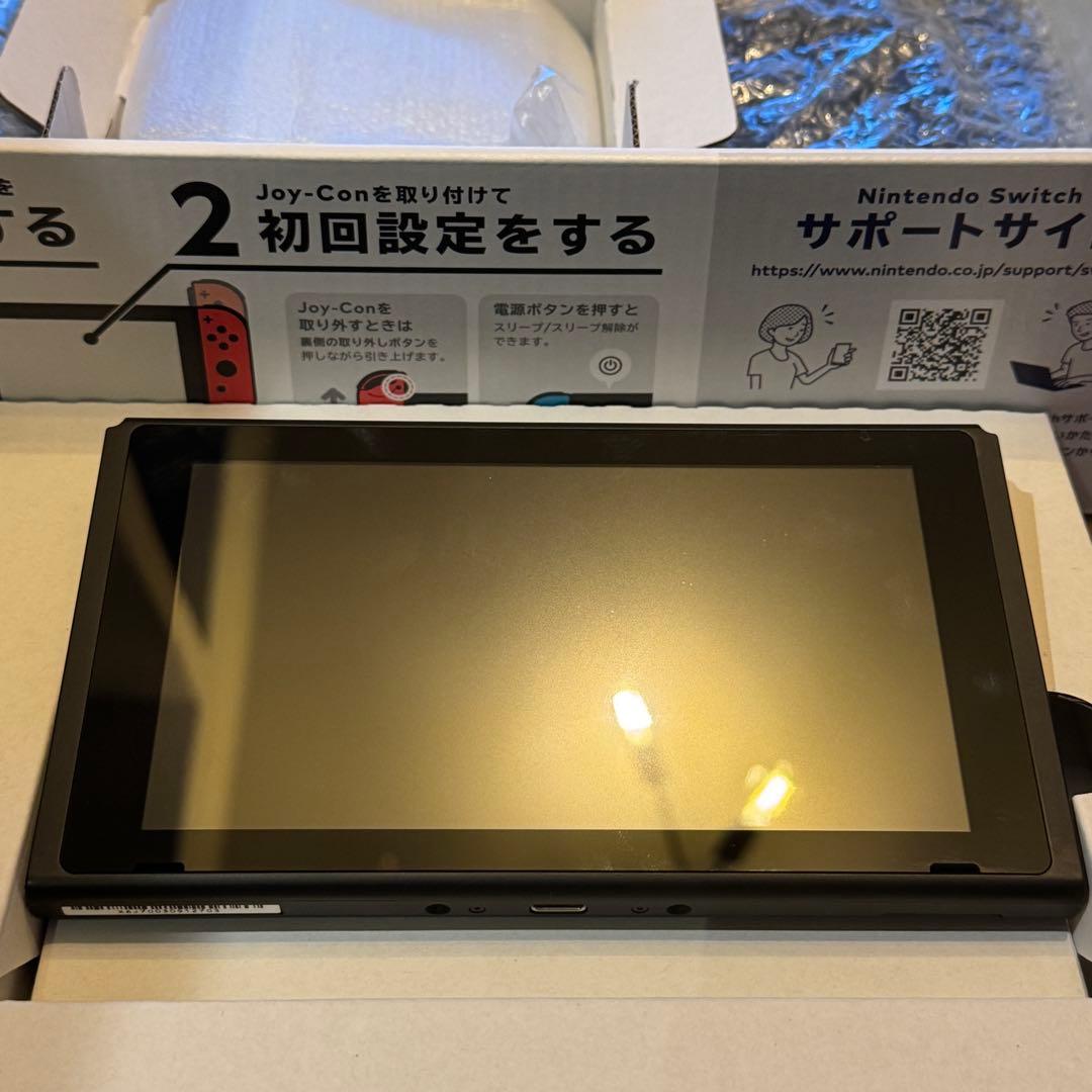 Nintendo Switch 青/赤 + Sports Party 付属品完品