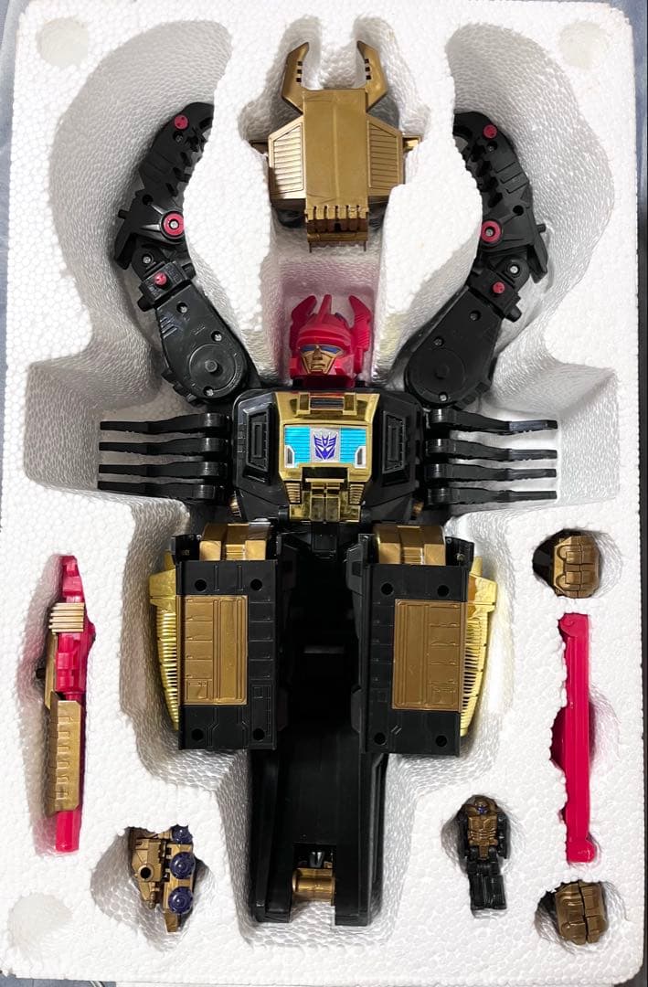 タカラ　トランスフォーマー　D-311 ヘッドマスター　ブラックザラック