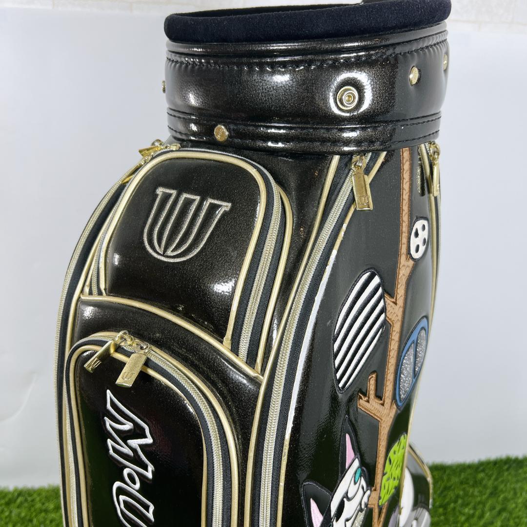 MU SPORTS ミエコ ウエサコ ゴルフ キャディバッグ キャスター付