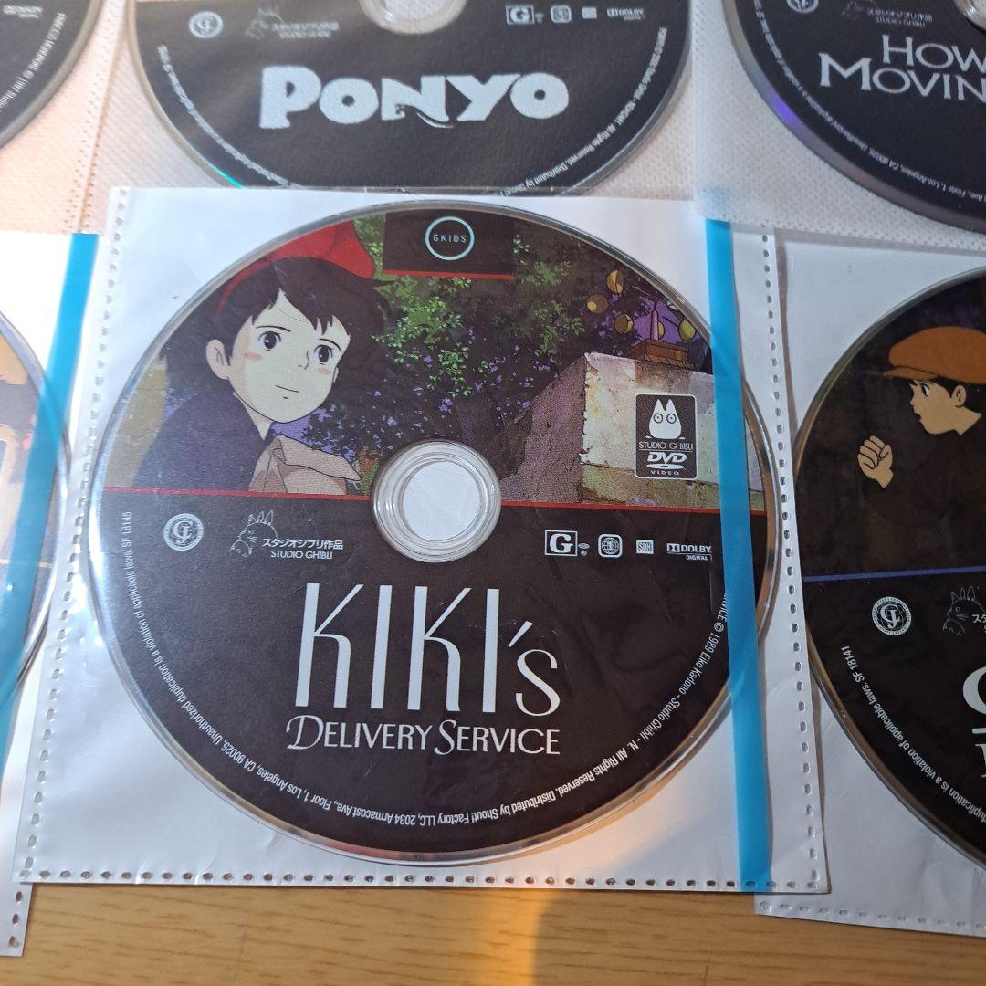 北米板ジブリ　アニメCD8枚セット