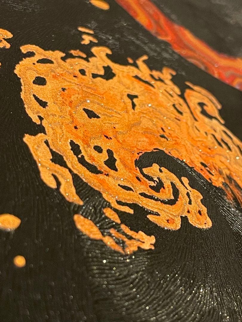 Displate ディスプレイット黒化け猫　メタルポースター