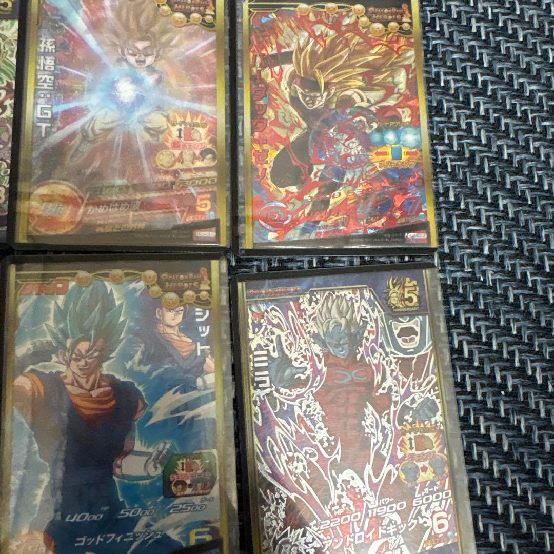 バラ売り可能SDBH SEC/UR 引退セット 5周年ベジーGTゴジータブロリー