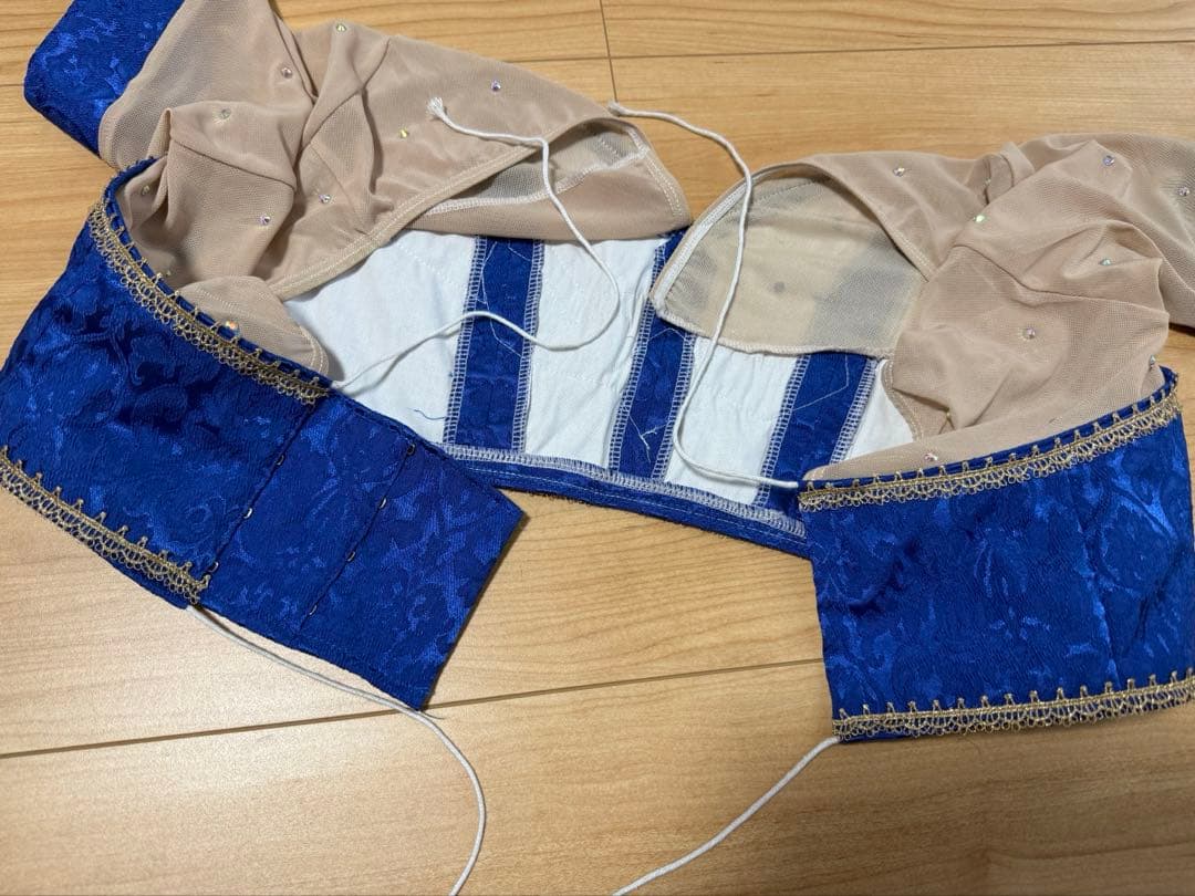 【再値下げ中】新品＊バレエ衣装 セパレートタイプ　海賊などに(青)