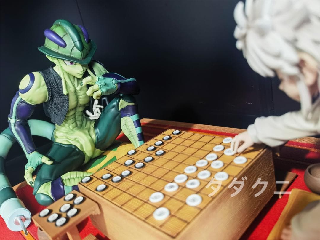 HUNTER×HUNTER メルエム コムギ 軍儀 ガレージキット フィギュア