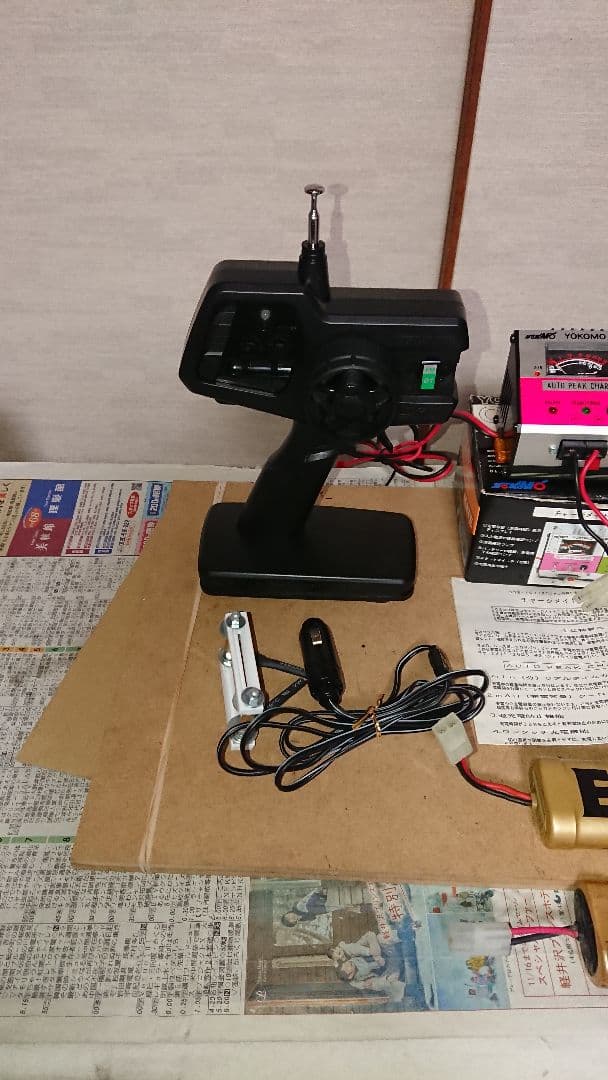 タミヤTT-01未走行セットTRF仕様汎用ボディ附属