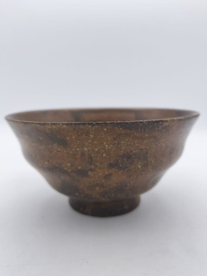 c498 茶碗 柿の蒂写 高麗陶窯 曹東憲 木箱 茶道具 古物