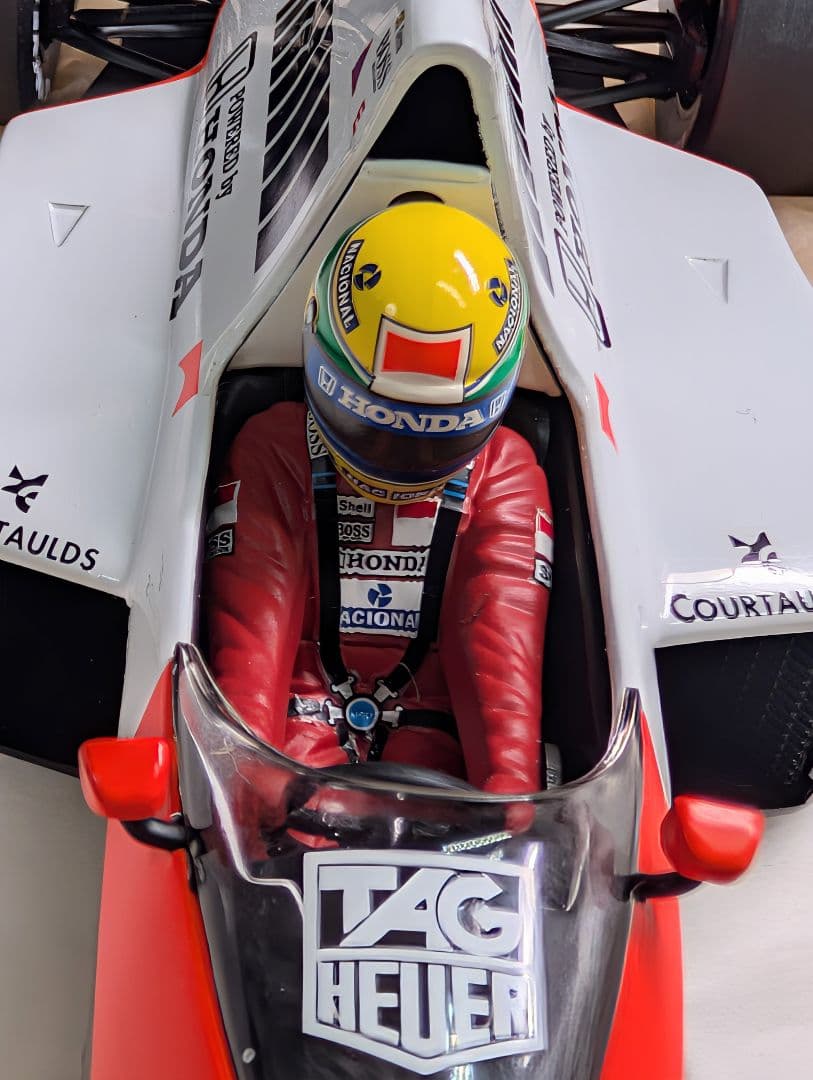 ミニチャンプス 1/18スケール マクラーレン・ホンダ アイルトン・セナ