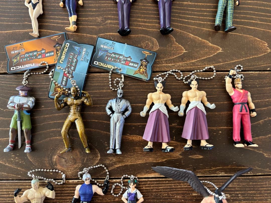 鉄拳　キーホルダー　フィギュア他　レトロ　当時物　まとめ売り　激レア　セット