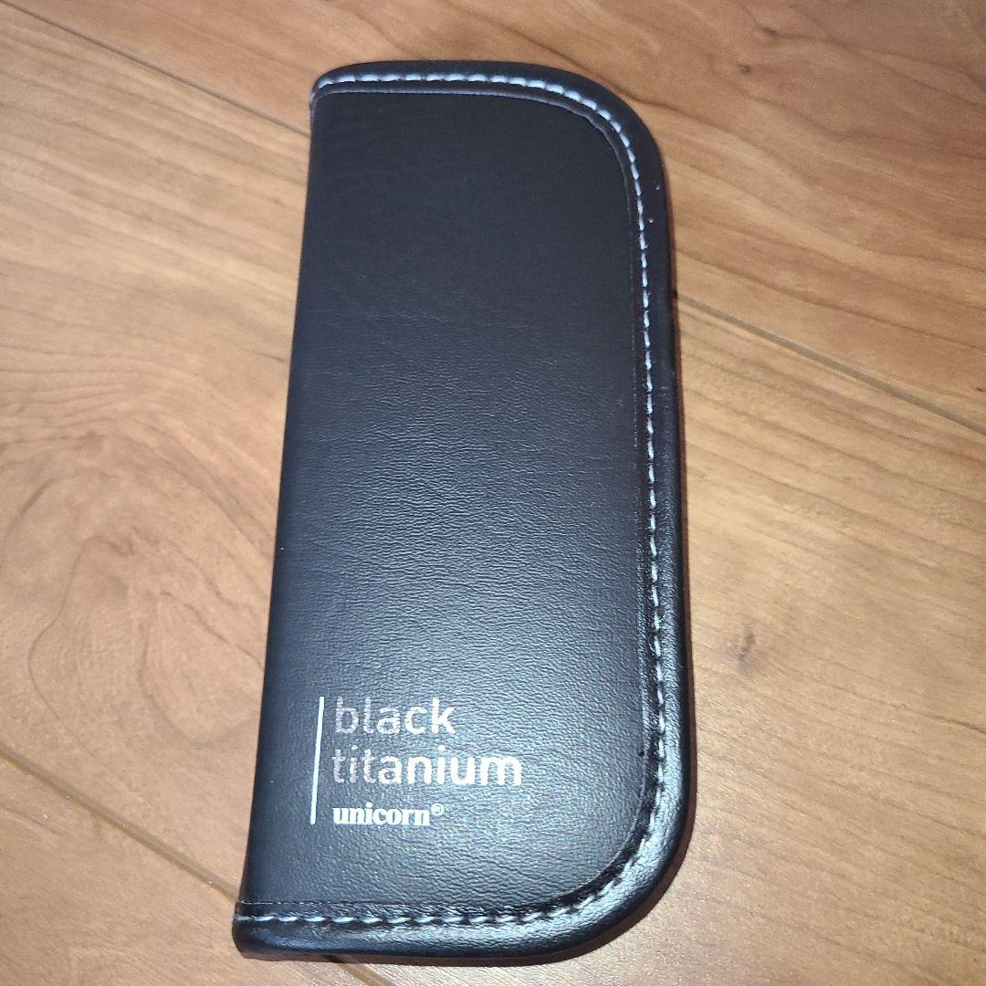 Unicorn Anastasia ダーツ black titanium 未使用