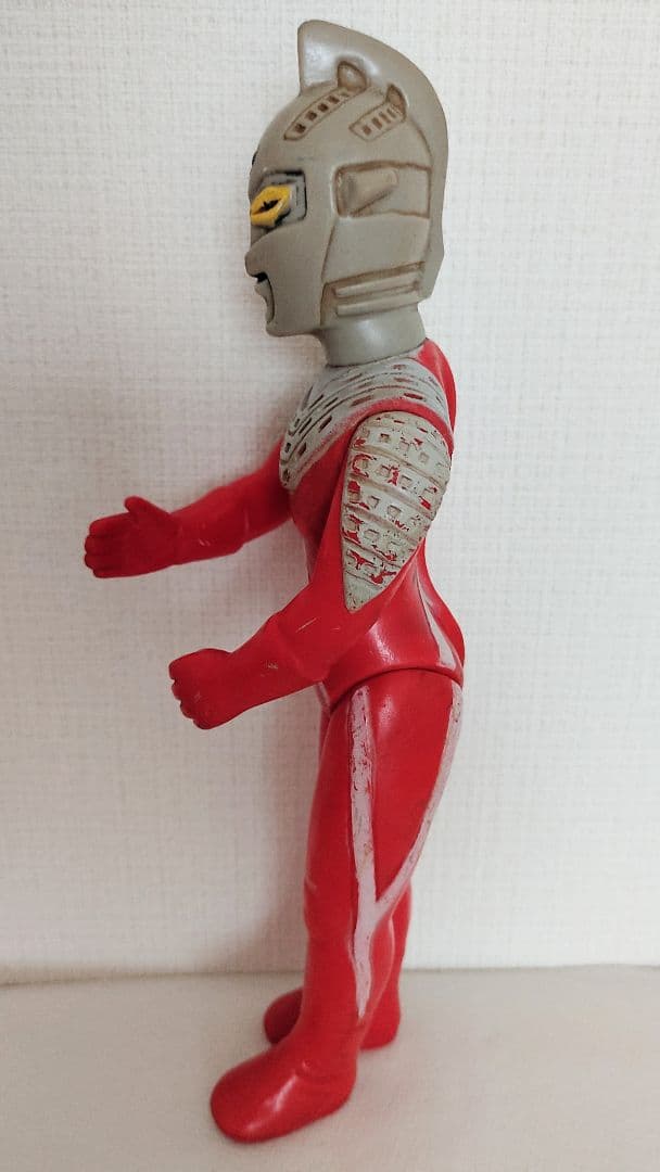 ウルトラセブン ソフビ30cm 円谷プロ マルサン 昭和レトロ 当時物 名前入り