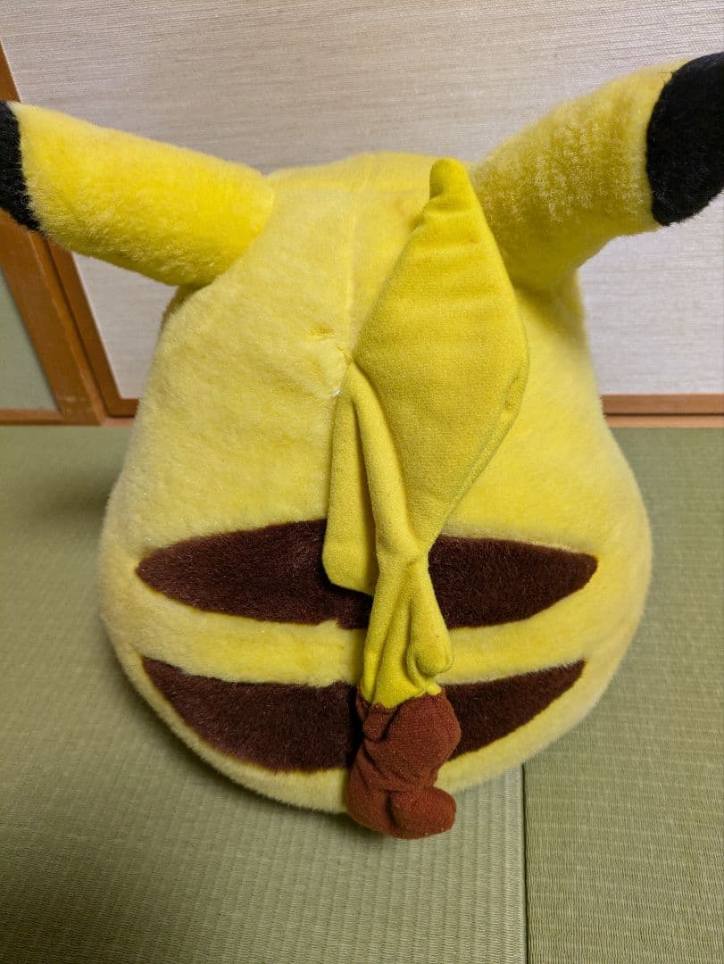 初期　ピカチュウ　ぬいぐるみ　等身大　昭和　任天堂　