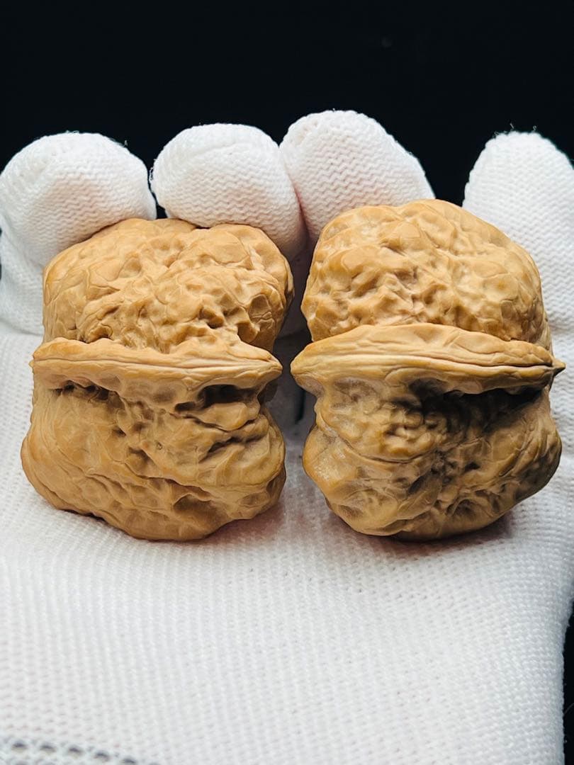 文玩堂：文玩核桃蝦蟇頭一筋（42mm）特卖
