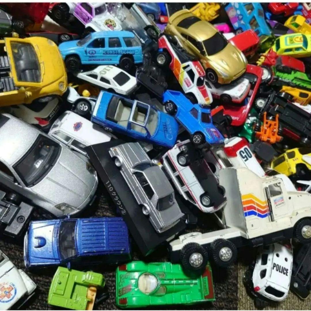 ミニカー、トミカ、ポケットトミカ、くるまセット まとめ 収納ボックス付き