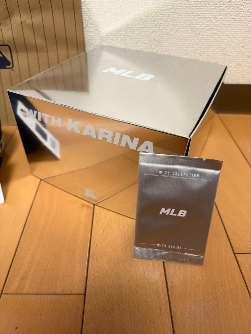 ツ*エ様 MLB×aespa カリナ KARINA LAグレー 57 日本未発売