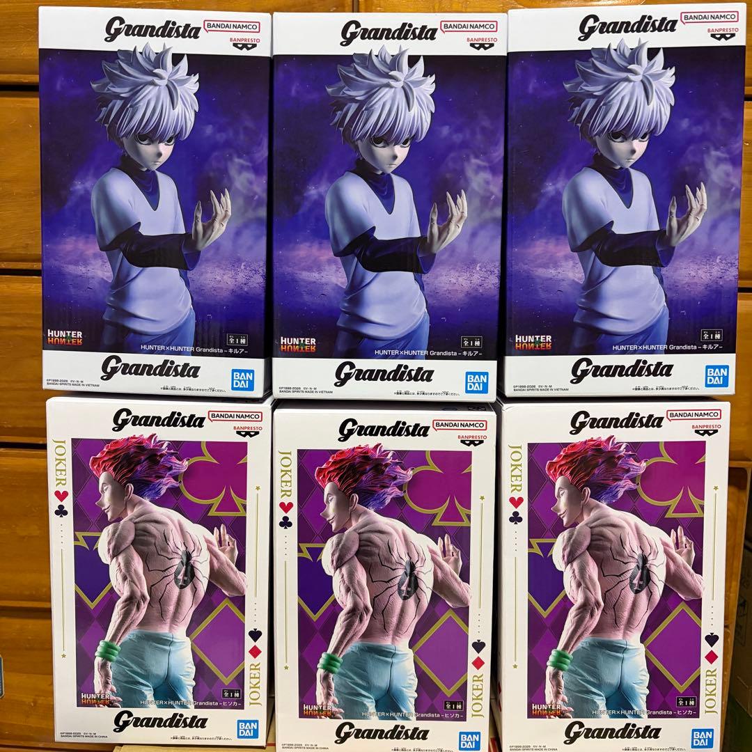 ヒソカ キルア grandistaまとめ売り 6点 ハンターハンター
