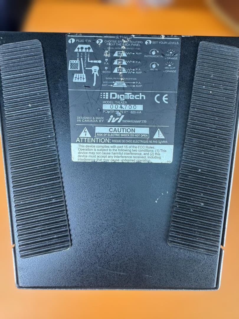 DigiTech TALKER ボーカルシンセサイザー アダプター無し