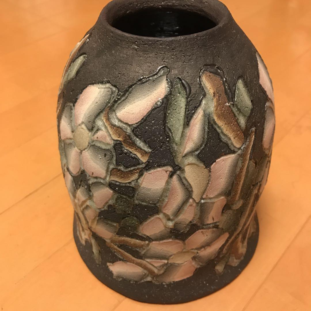 益子焼花器