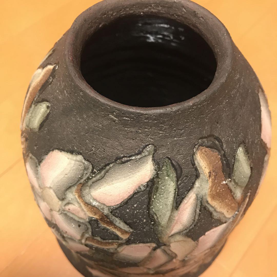 益子焼花器