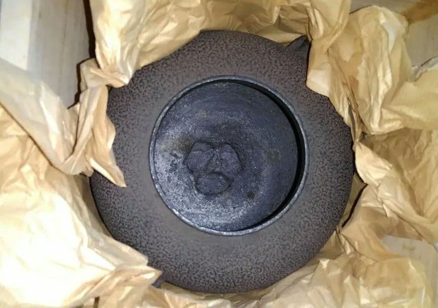 茶道具山本閑浄作　尻張釜