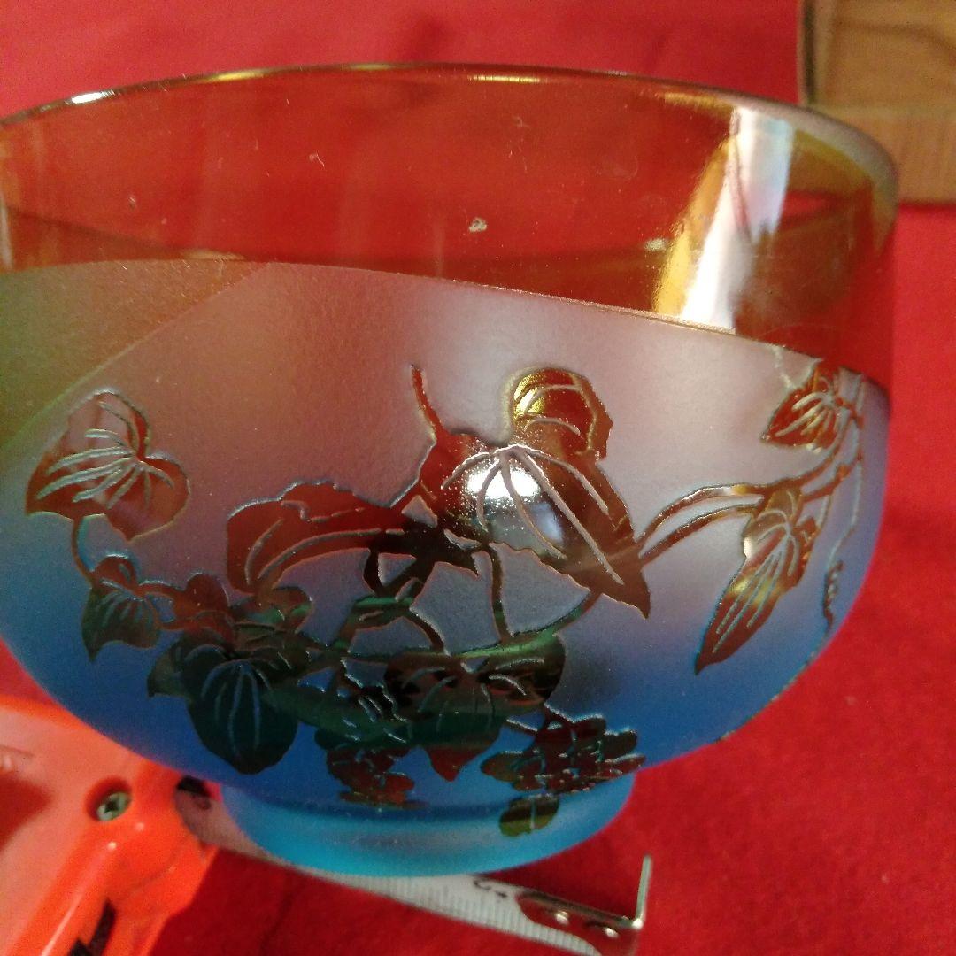 硝子抹茶茶盌