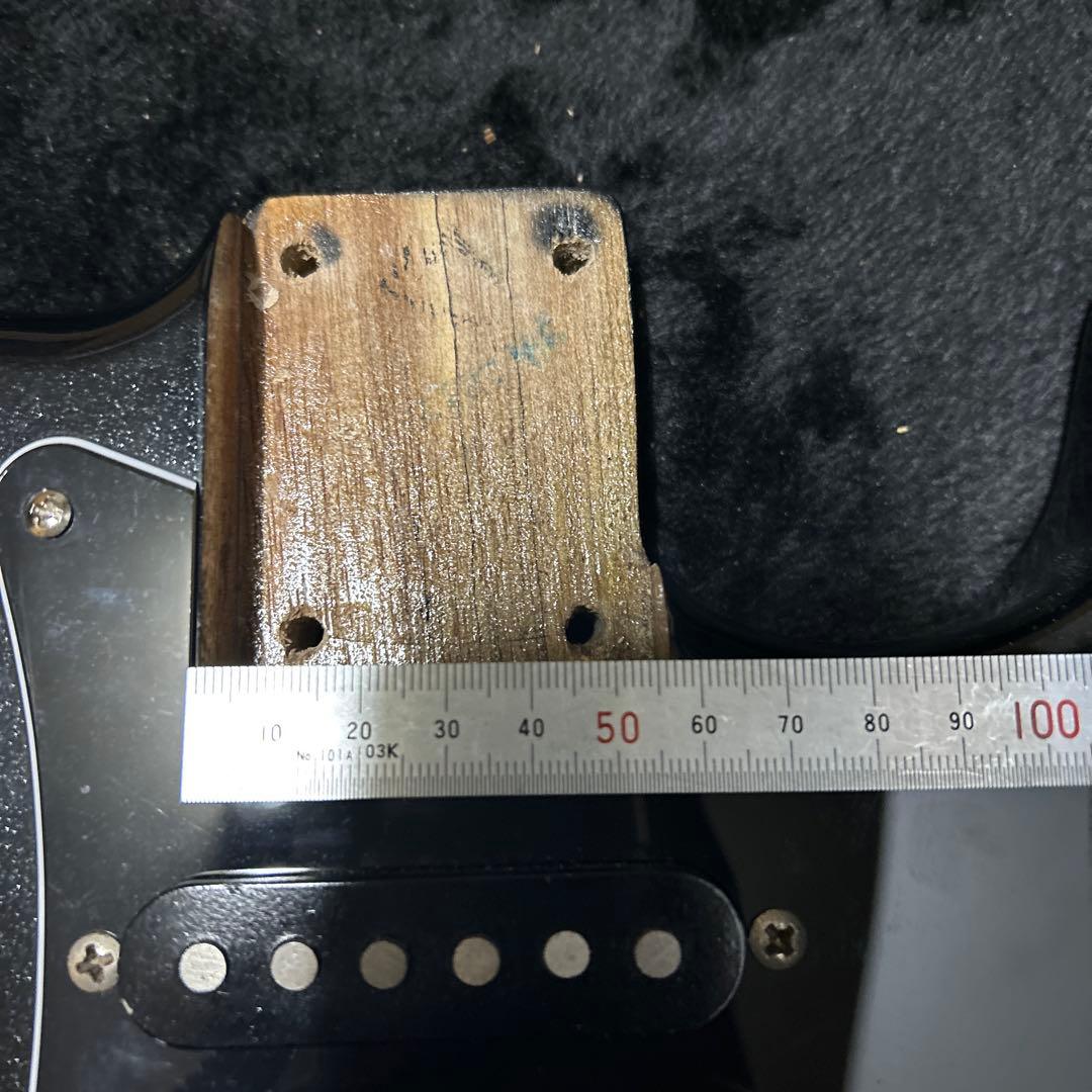 squier ストラトキャスター ボディ ctsポッド 交換済み