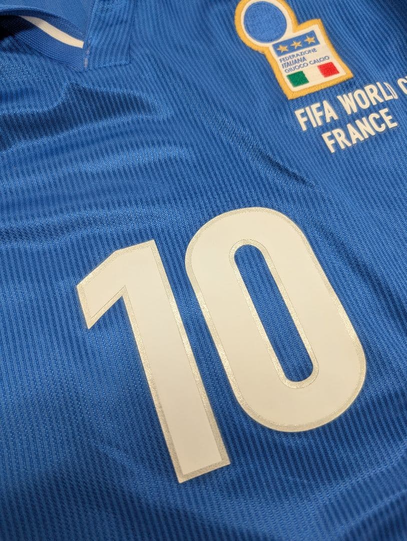 98 イタリア代表 ホーム 半袖 10 デルピエロ ユニフォーム