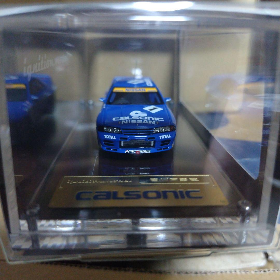 イグニッションモデル 1/64 カルソニックスカイライン 1991JTC