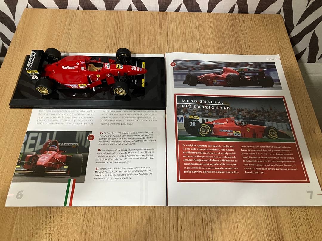 みーちゃん日本未発売 フェラーリビッグスケールF1コレクション 412T1