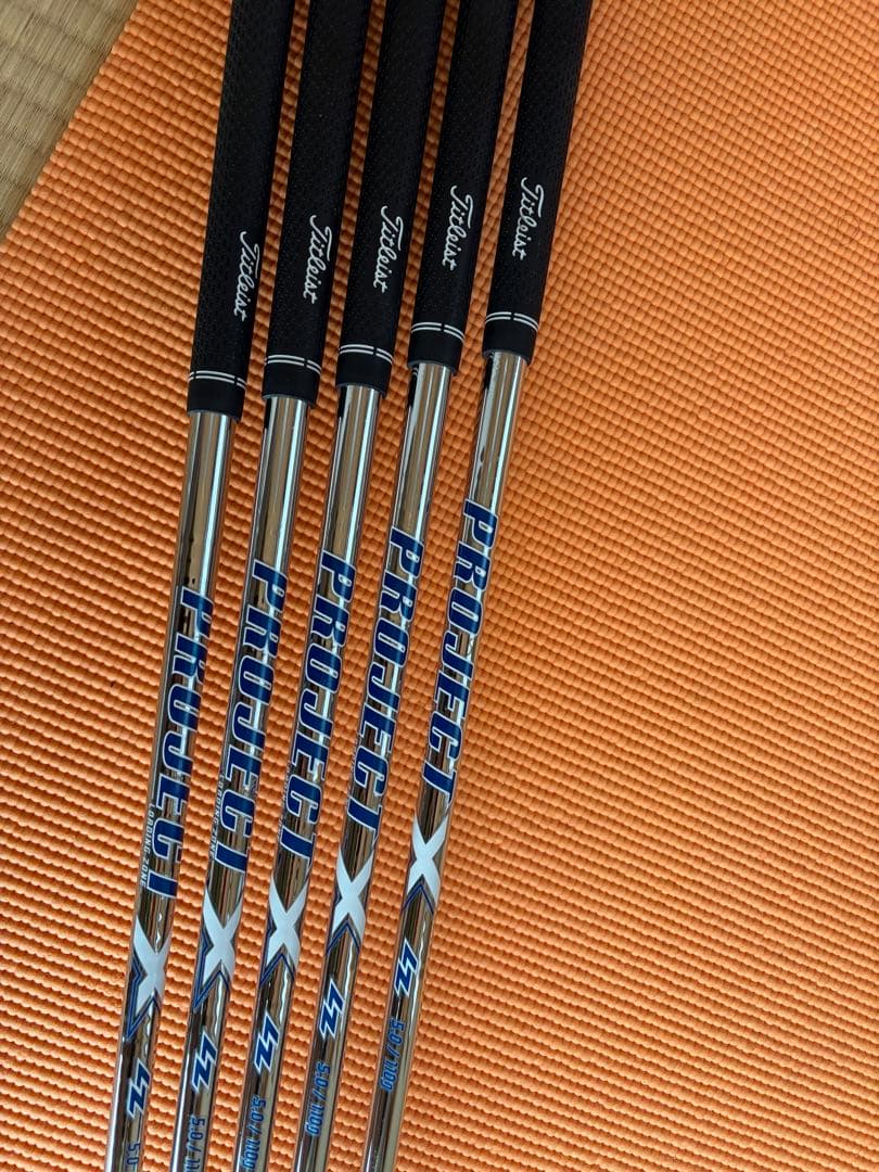 t*k様 tk Titleist T200 アイアンセット 5本 blac