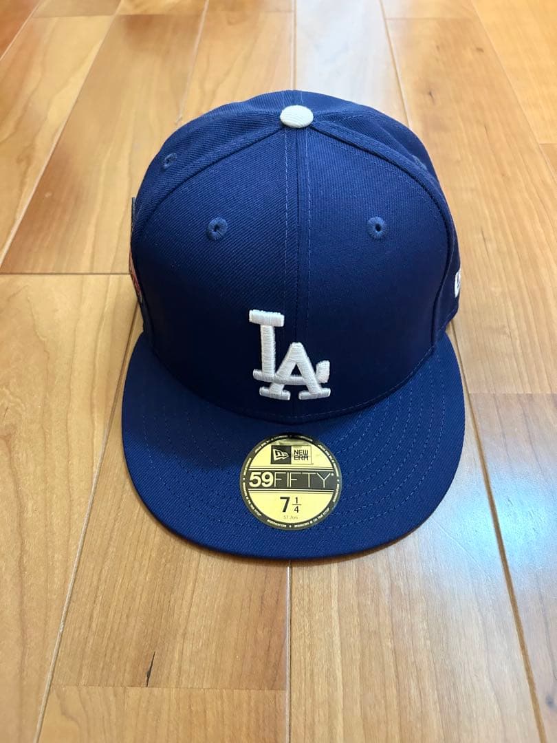 新品 ドジャース59FIFTY キャップ アメリカ野球殿堂パッチ