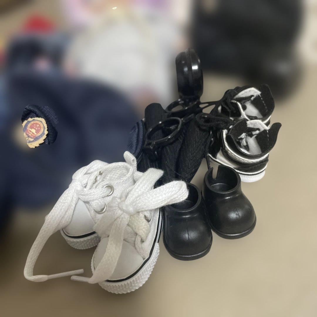 正規品ラブブとぬいぐるみ用着せ替え服と靴セット