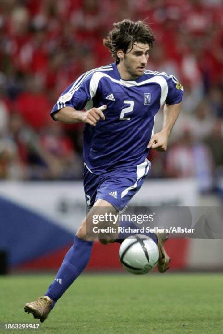 2004(H) ギリシャ代表　ユニフォーム　半袖