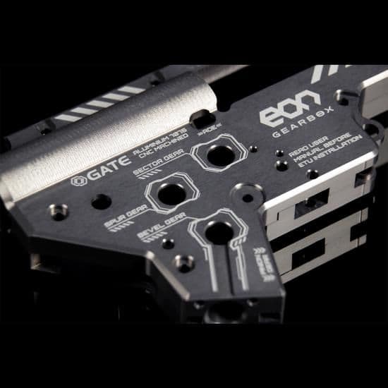 GATE EON V2 アルミニウム ギアボックス rev. 2 CNC チタン