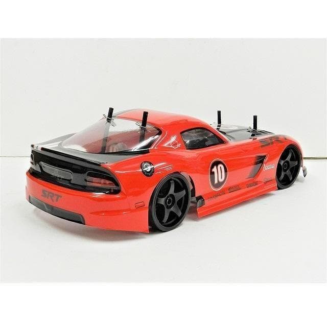 ターボ機能付 1/10 ドリフトラジコンカー D001 赤