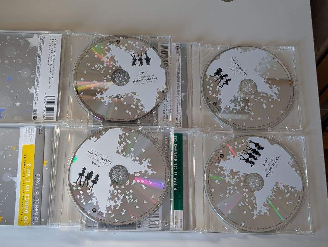 THE IDOLM@STER TO D@NCE TO!!　4枚セット