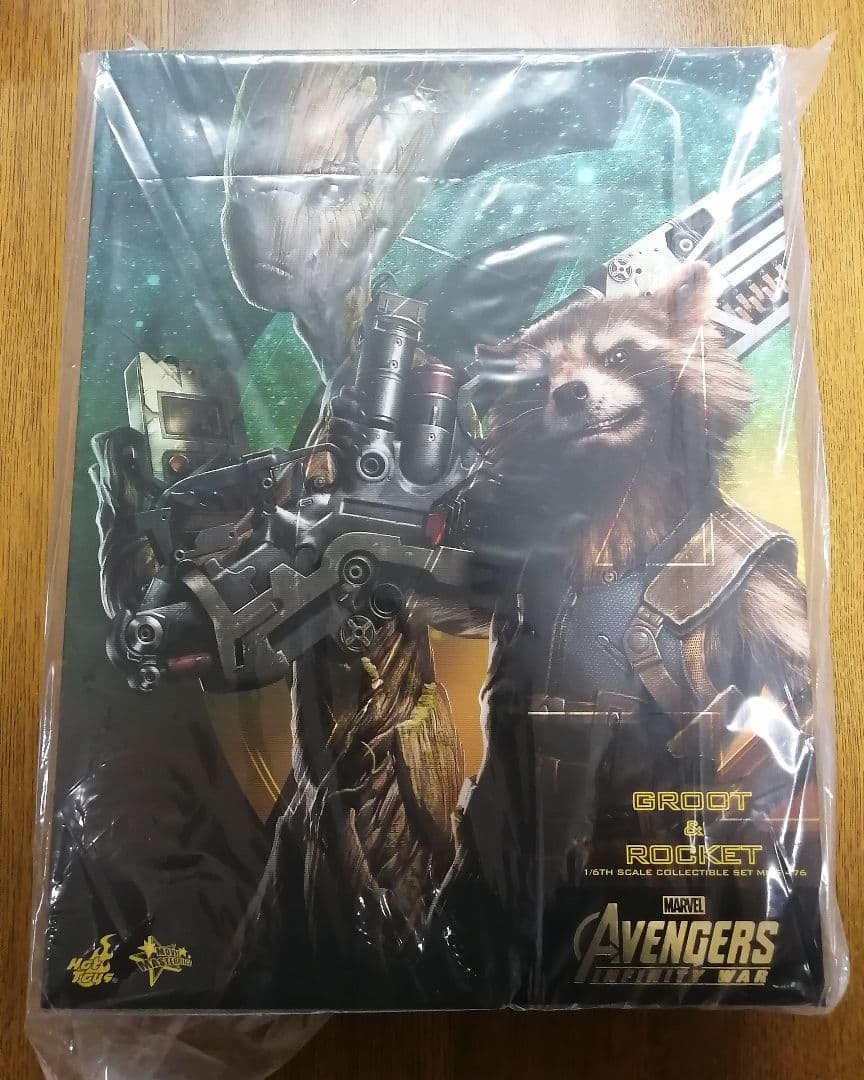 新品 ホットトイズ ロケット ＆ グルート アベンジャーズ インフィニティウォー