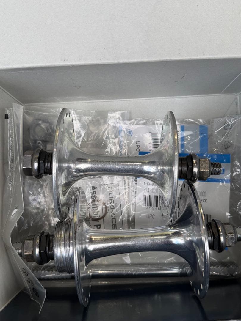 DURA-ACE HB-7600 前後ハブ 36H 　　ピスト 競輪 NJS