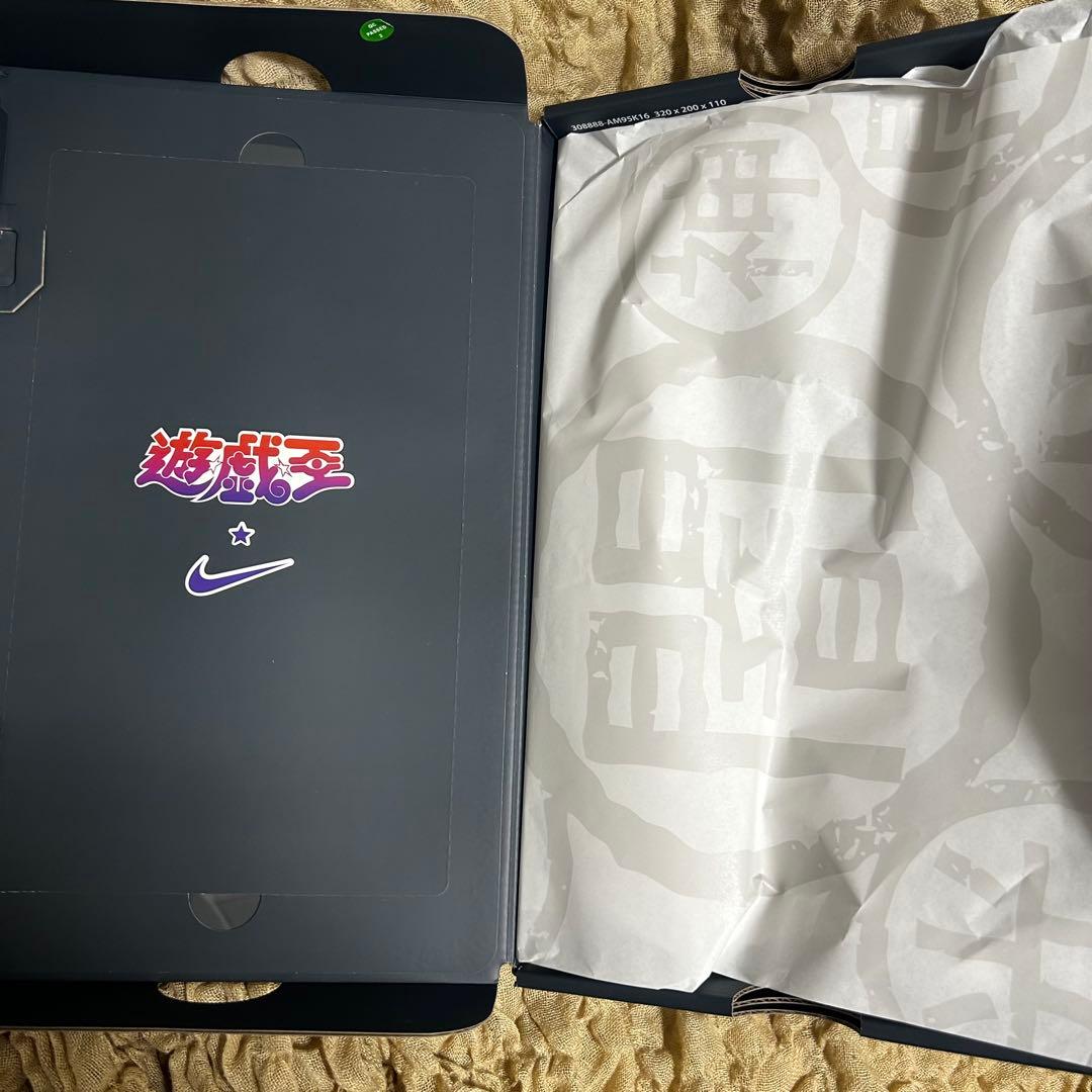 遊戯王 NIKE コラボ 毒サソリの罠 カード+箱　日本限定 プロモカード