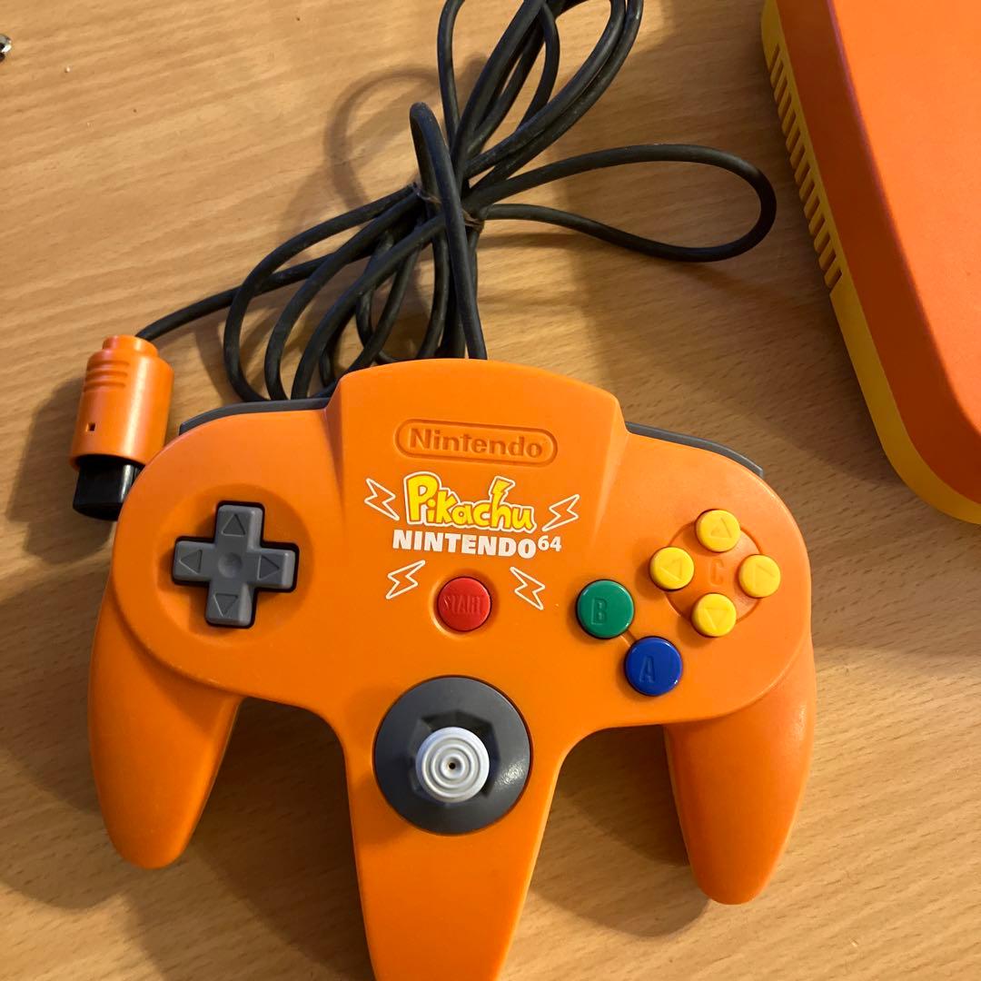 ピカチュウニンテンドー64オレンジ&イエロー