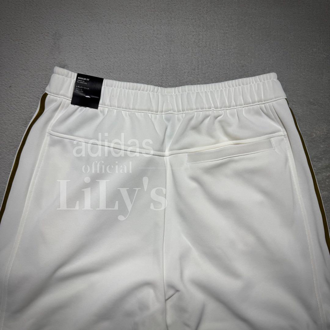 【Ｌサイズ】adidas上下セットアップ　新品　白金　定価17,600円　裏起毛