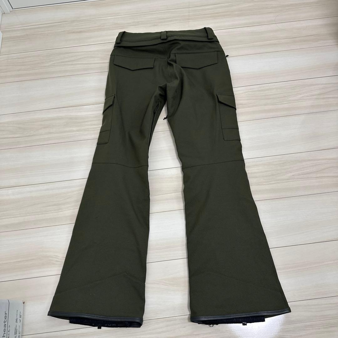 VOLCOM レディース スノーボードパンツ S カーキ