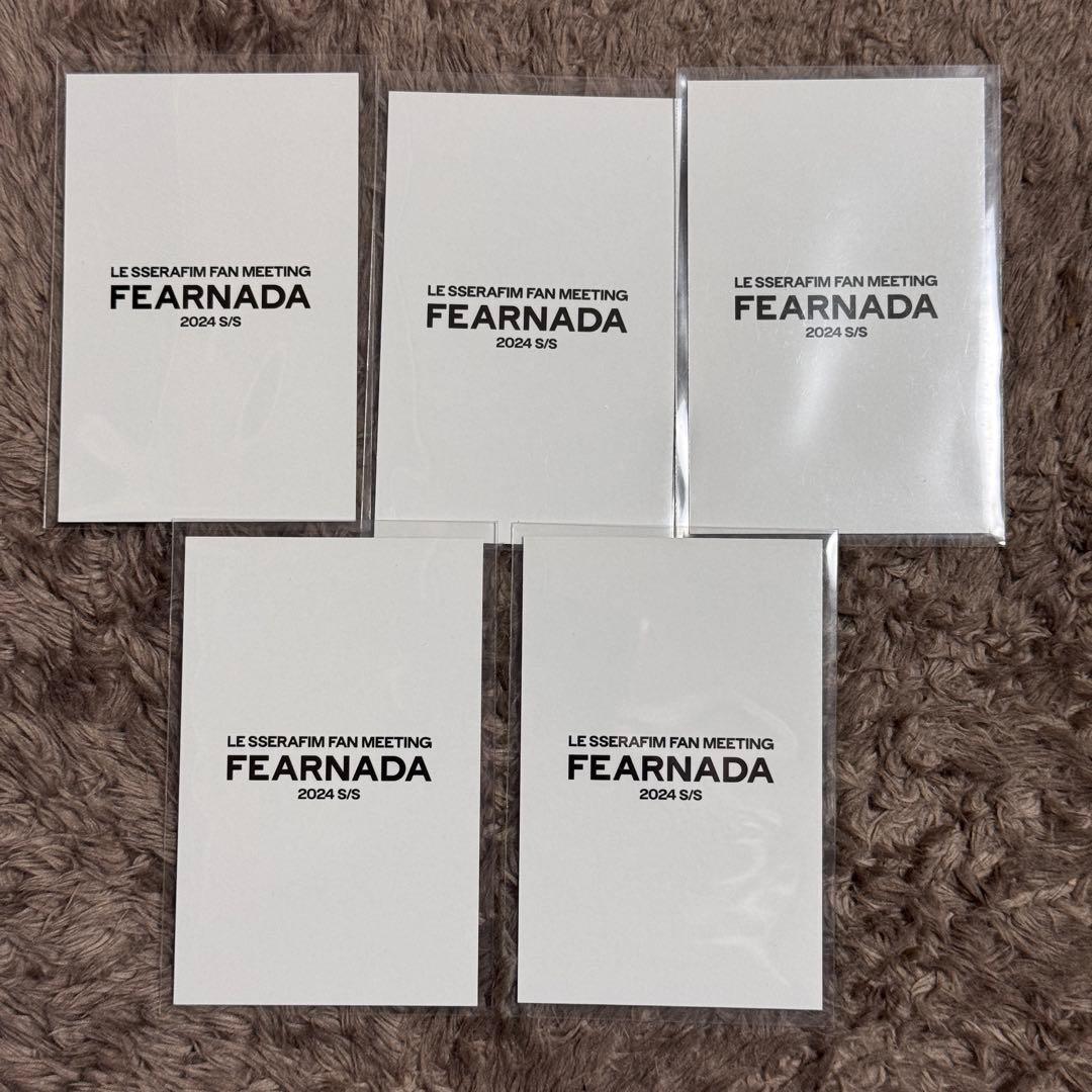 LE SSERAFIM ルセラ FEARNADA 2024FC 限定トレカ 公式