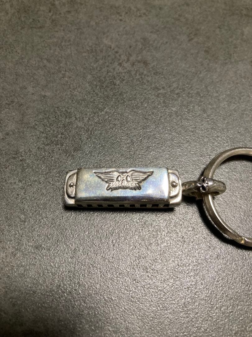【非売品】AEROSMITH×THIRTEENDESIGNSシルバーキーホルダー