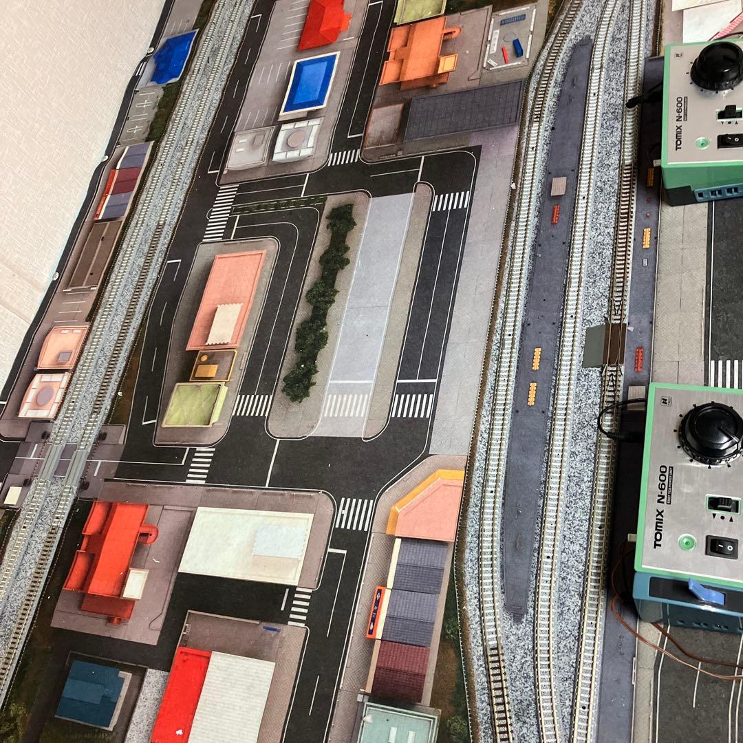 Nゲージ トミックス パノラママット複線レイアウト