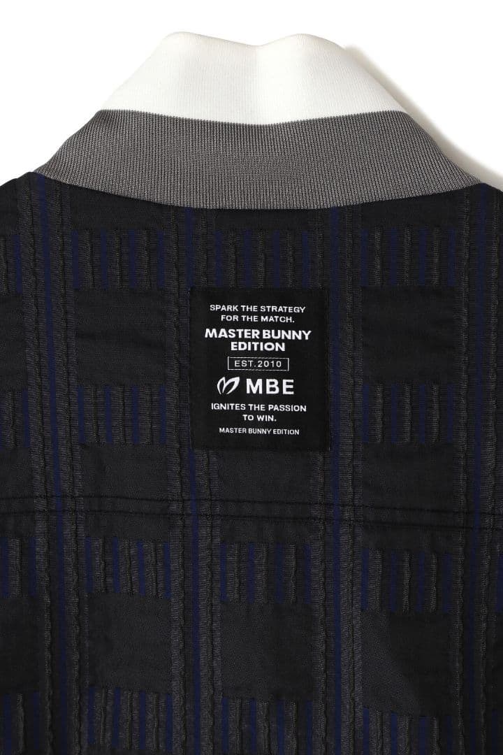 ■新品■マスターバニーエディション/プリーツチェックジャガード ブルゾン６,XL