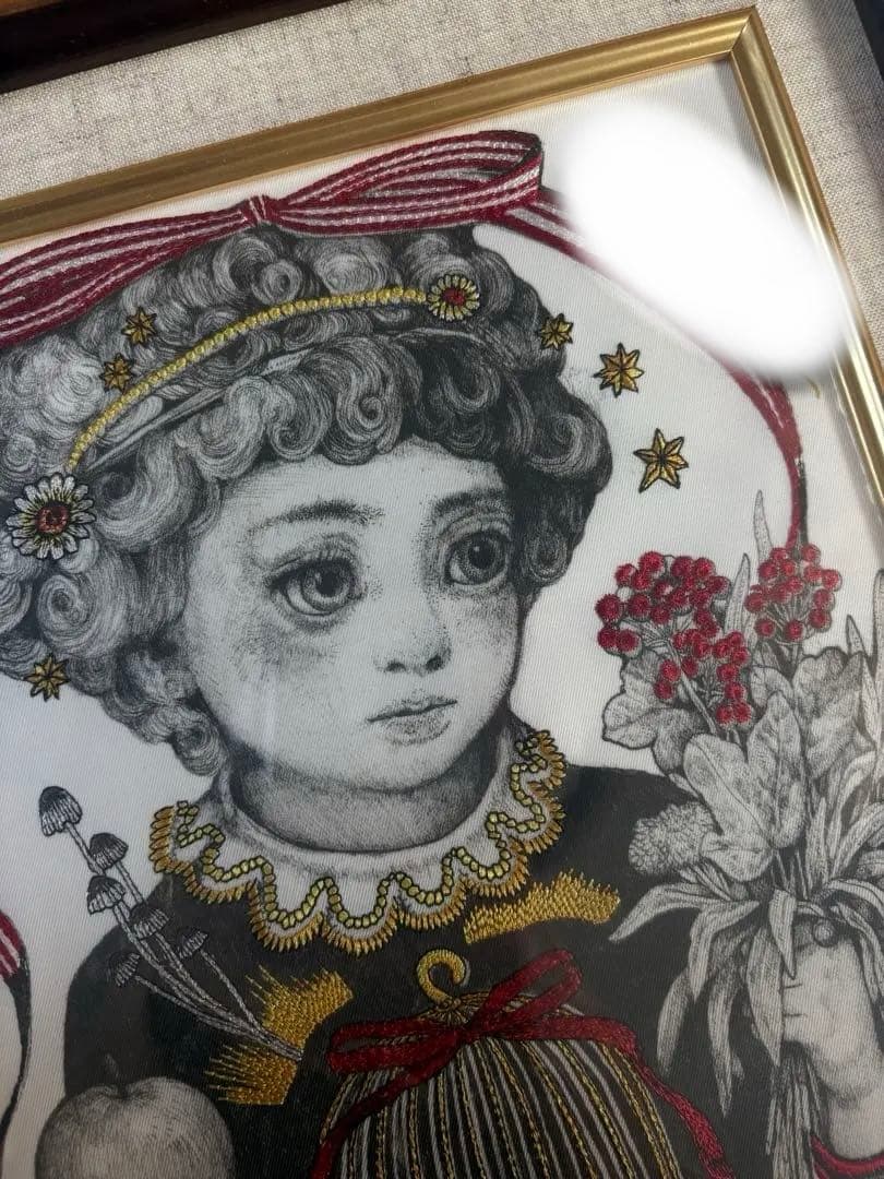 お値下げ中‼️超希少品　刺繍入り　ヒグチユウコ　サイン入り 栞紐　特装版