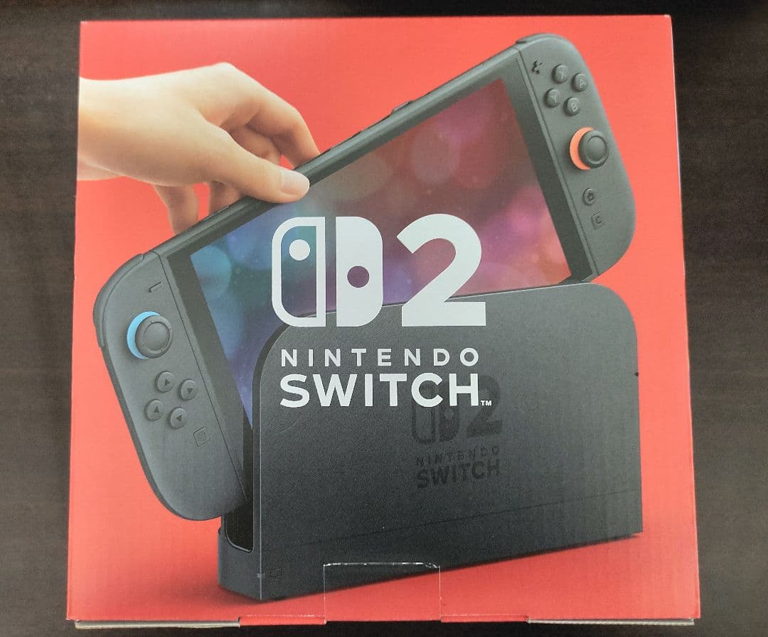 NintendoSwitch2&新品Switchプロコン2セット保証レシート付き