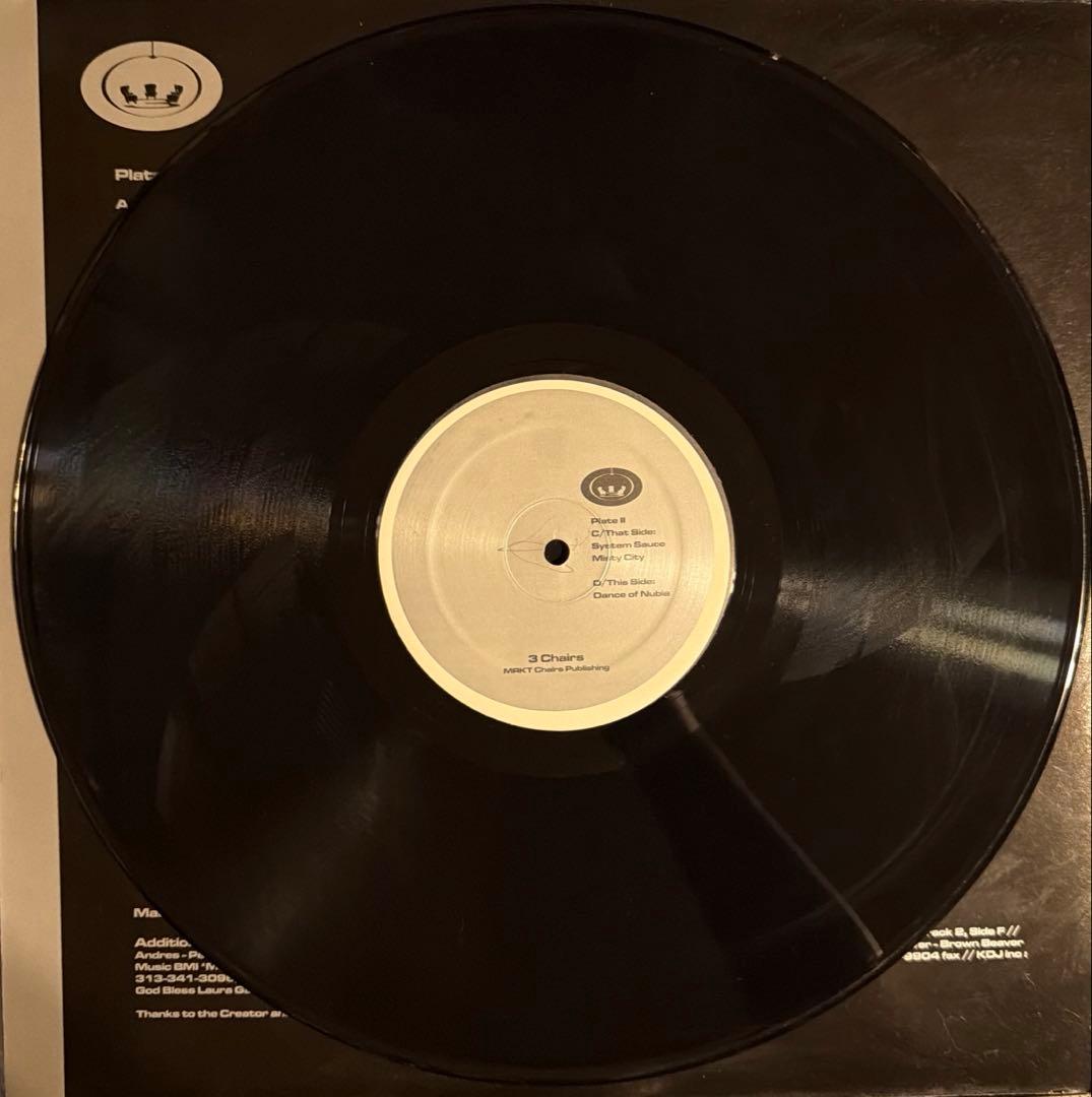 洋楽 3 Chairs (3LP)Theo Parrish,Moodymann