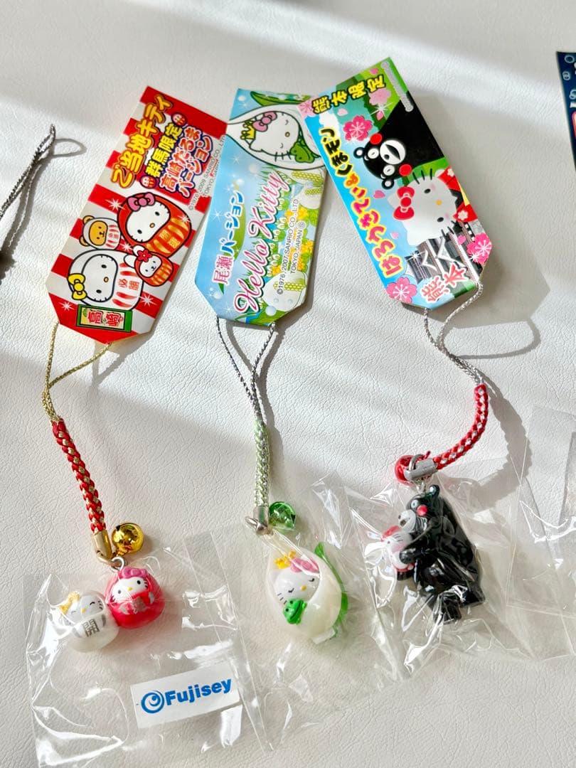 【廃盤超プレミア】ご当地キティ ストラップ まとめ売り